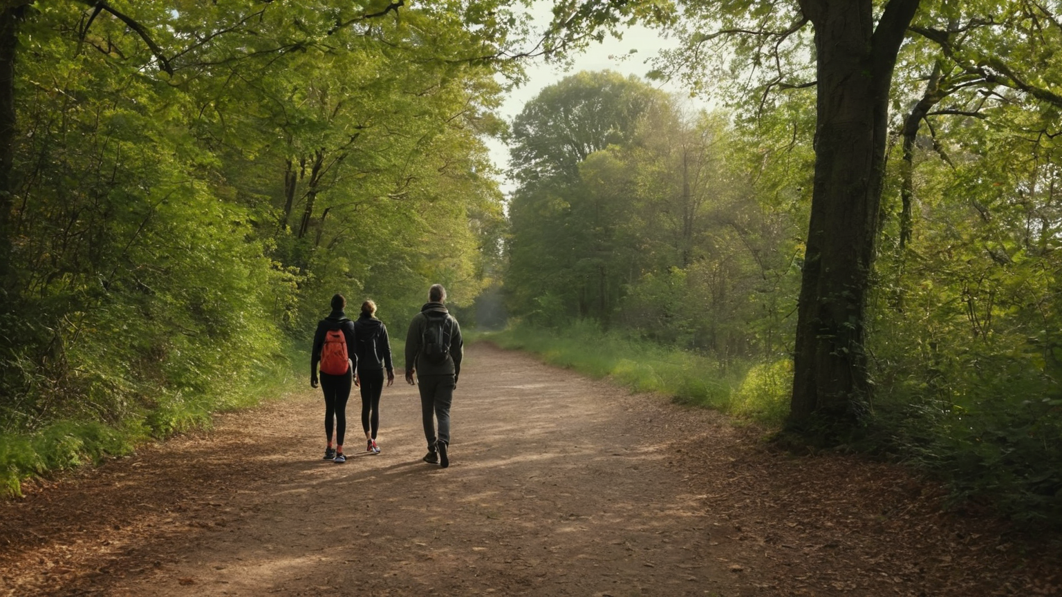 Walking gear for an easy aerobic session