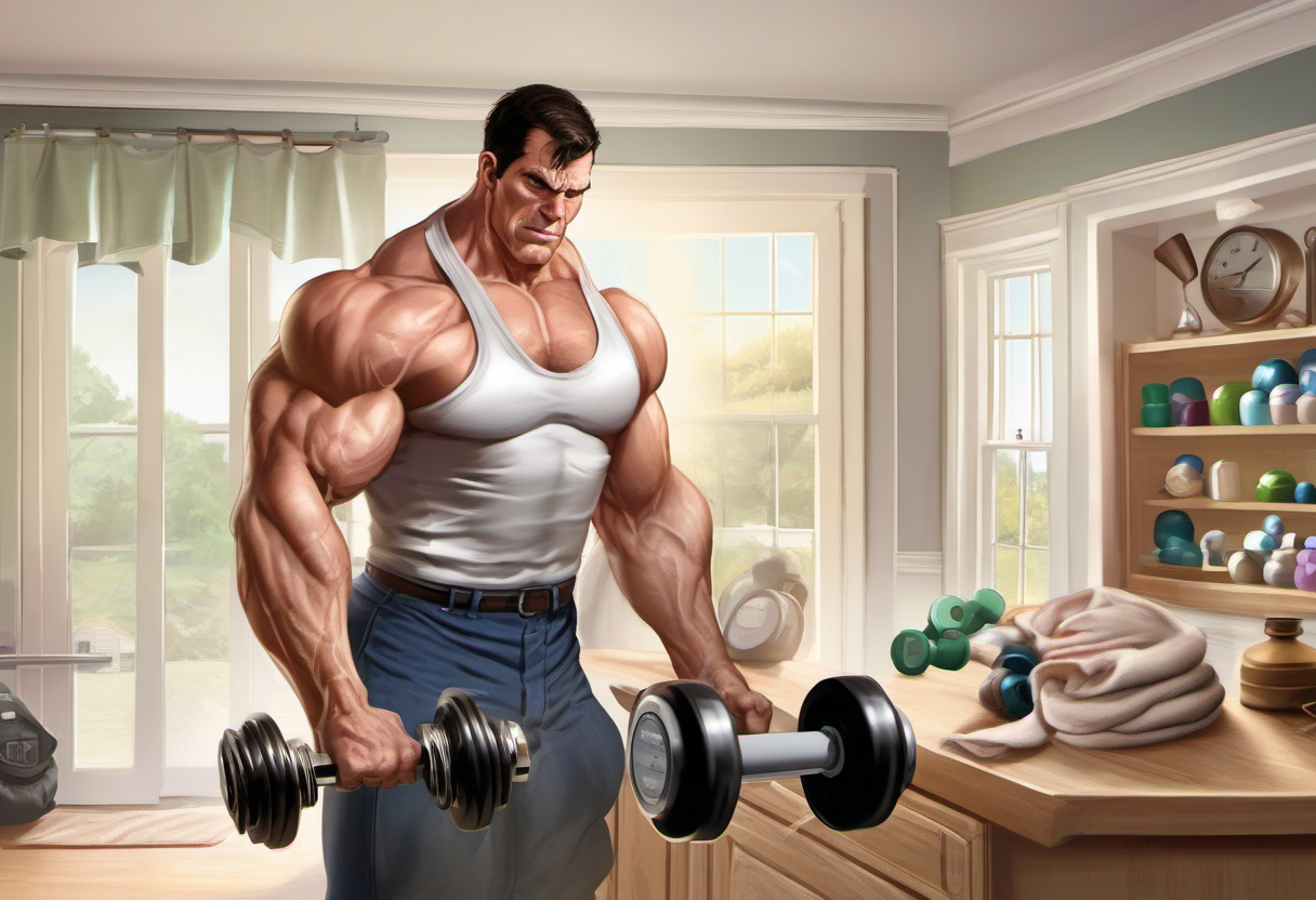 Build grip with whole-body movements