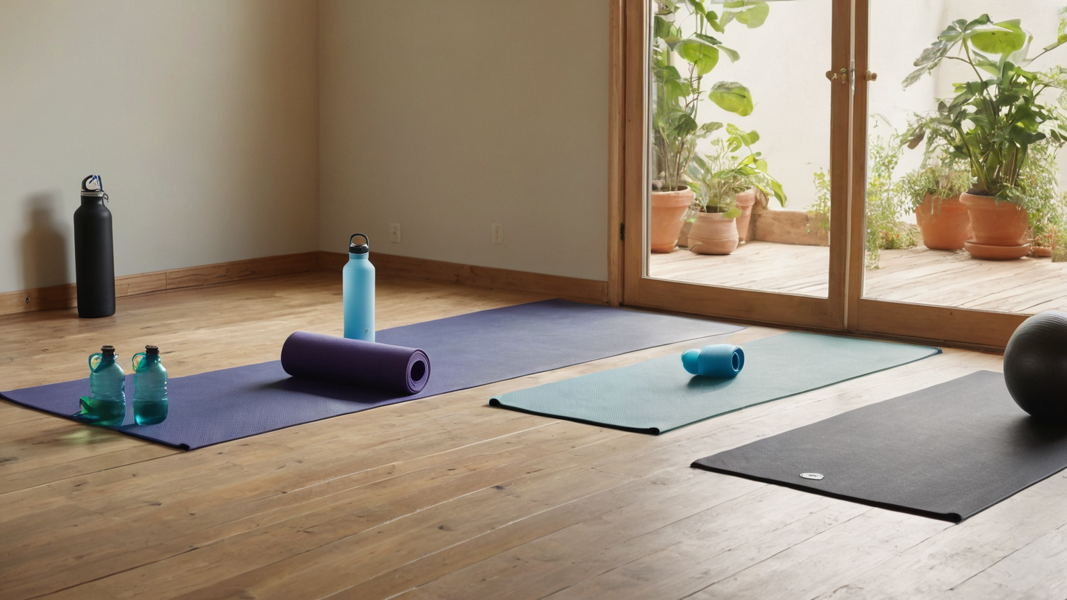 Clean indoor exercise plan