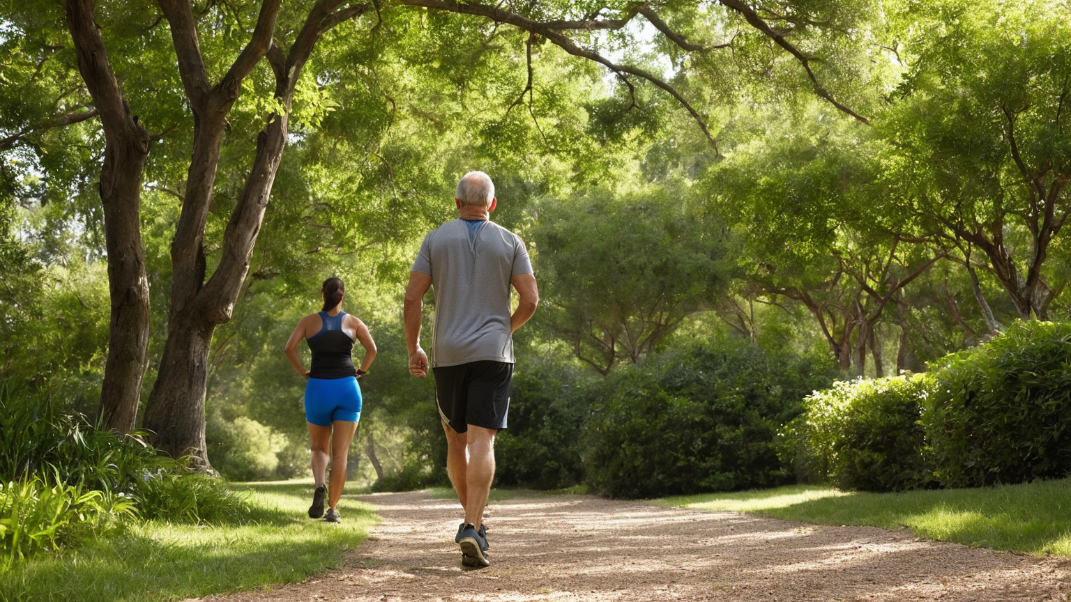 Talk-test walking session